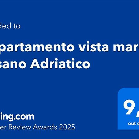 Appartamento Vista Mare Misano Adriatico Kültér fotó