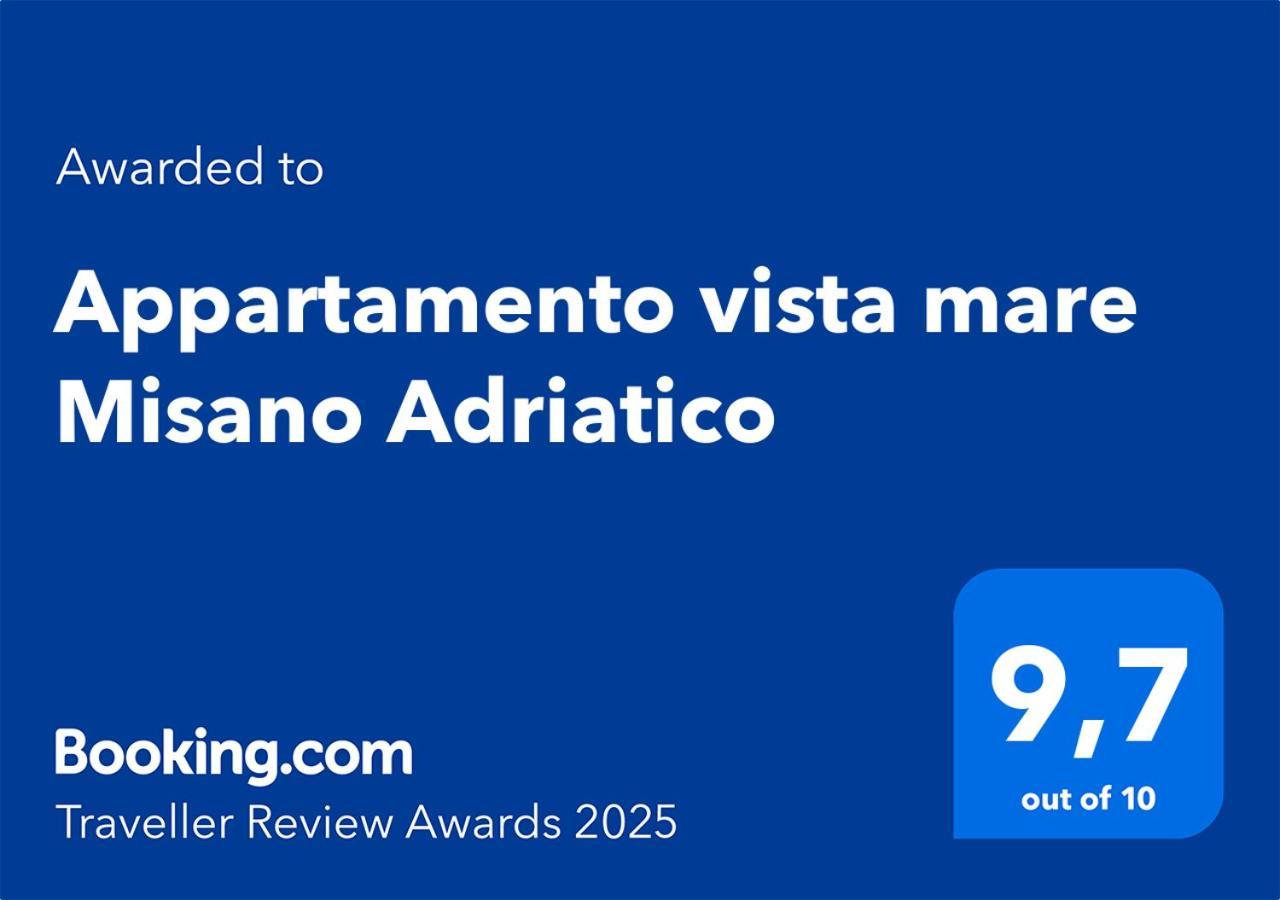 Appartamento Vista Mare Misano Adriatico Kültér fotó